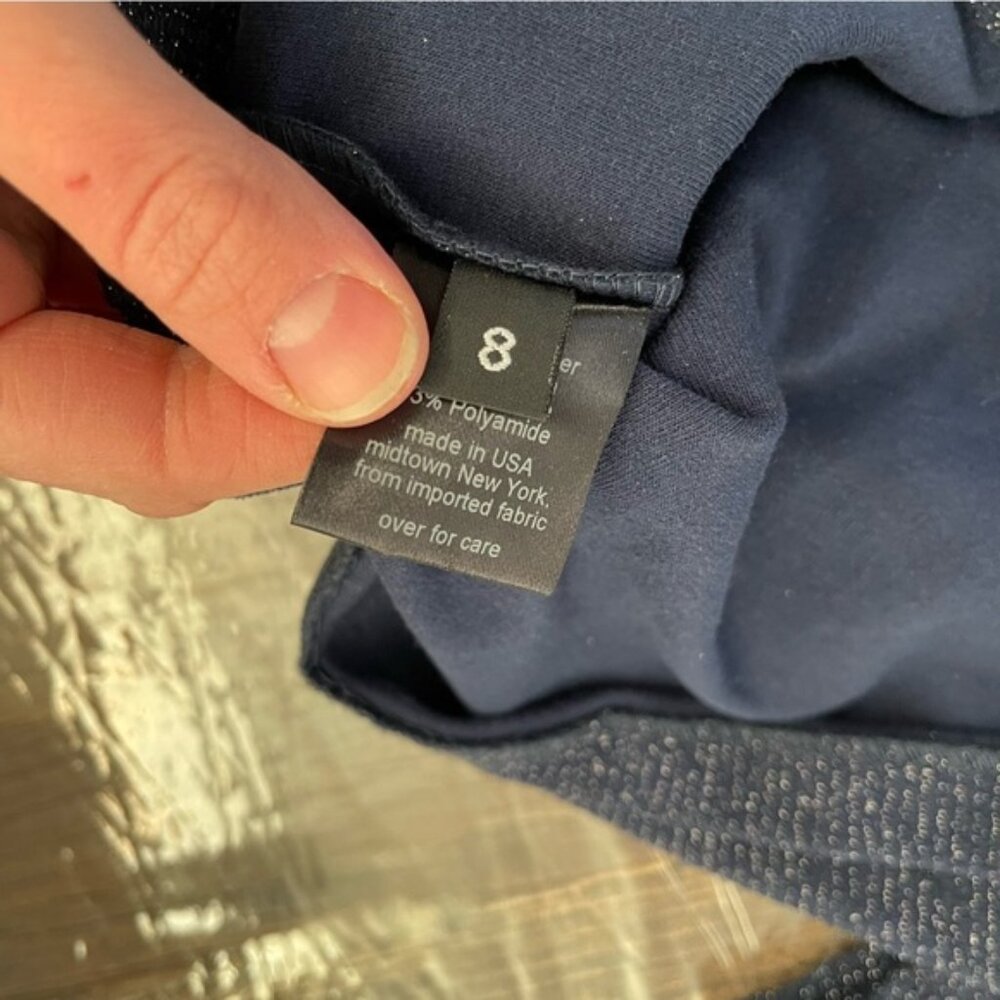 Rachel Comey Midnight Blue Long Sleeve Dress - Picture 10 of 12